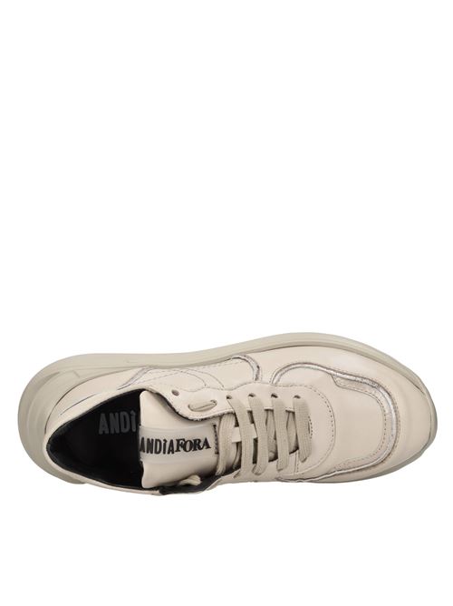 Sneakers in pelle ANDIAFORA | SPIKE DREAMERCREMA SLK V